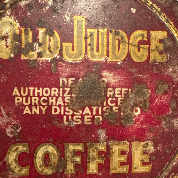Vintage Collectable Coffee Metal Tin Lid - Picture 10 of 16